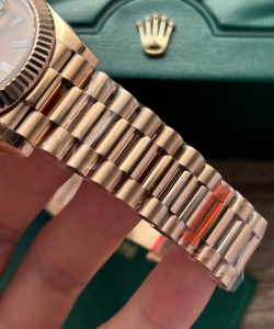 Rolex clone watch day-date 228345rbr president strap 40mm