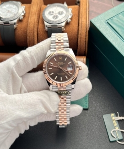 Rolex datejust 126331 dial chocolate 41mm