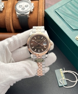 Rolex datejust 126331 dial chocolate 41mm