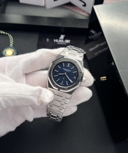 audemars piguet royal oak 16202st blue dial 39mm