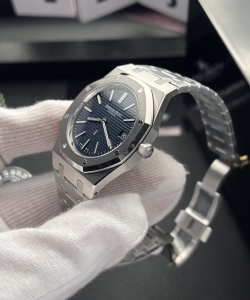 audemars piguet royal oak 16202st blue dial 39mm