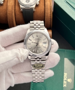 Rolex datejust 126334 siver dial 41mm