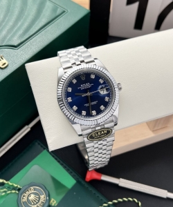 Rolex datejust 126334 blue dial 41mm