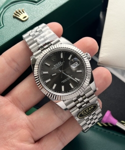 Rolex datejust 126334 gray dial 41mm