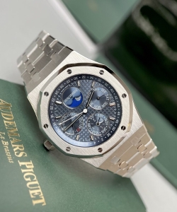 audemars piguetroyal oak 26574st blue dial 41mm