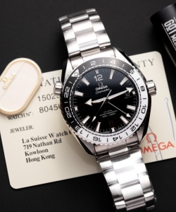 omega seamaster planet ocean 600m black dial 43.5mm