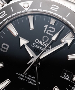 omega seamaster planet ocean 600m black dial 43.5mm