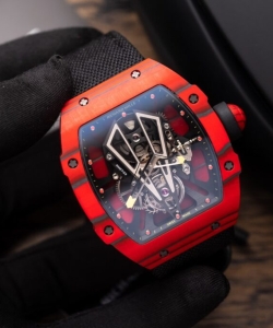 Richard Mille rm27-03 tourbillon rafael nadal red carbon 44mm