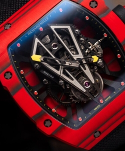 Richard Mille rm27-03 tourbillon rafael nadal red carbon 44mm