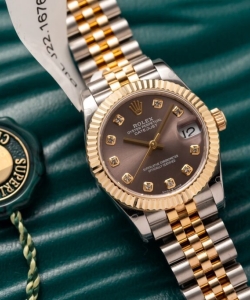 Rolex datejust 278273 gold wrapped jubilee strap 31mm