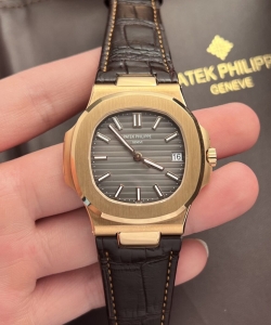 Patek Philippe nautilus 5711 leather strap 40mm