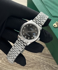 Rolex watches datejust womens dial gray 31mm