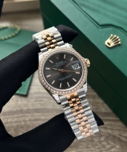 Rolex datejust watches womens black dial 31mm