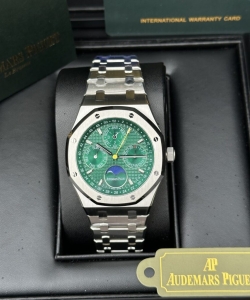 audemars piguet royal oak 26574st green dial 41mm