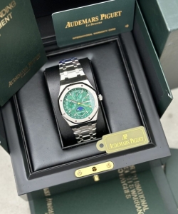 audemars piguet royal oak 26574st green dial 41mm