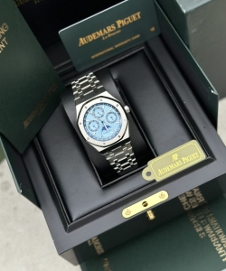 audemars piguet royal oak 26574stblue dial 41mm