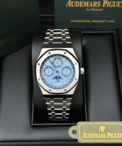 audemars piguet royal oak 26574stblue dial 41mm