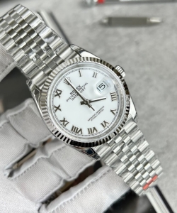 Rolex datejust 126234 white dial 36mm