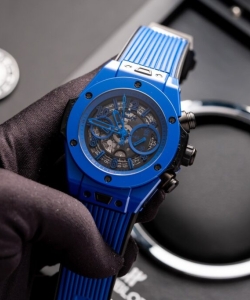 hublot big bang unico ceramic blue 42mm