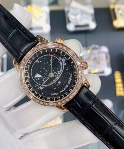 Patek Philippe sky moon celestial 6104r black dial 40mm