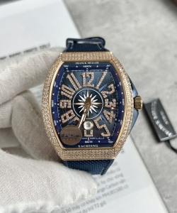 franck muller v45 blue dial 45mm