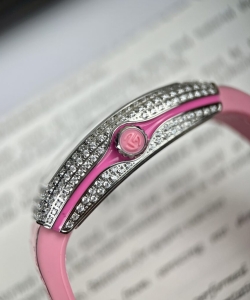 franck muller v32 pink rubber strap 36mm