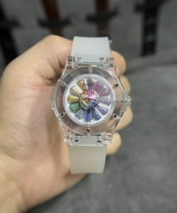 hublot takashi murakami sapphire rubber strap 42mm