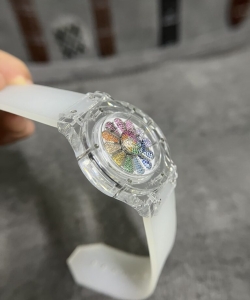 hublot takashi murakami sapphire rubber strap 42mm