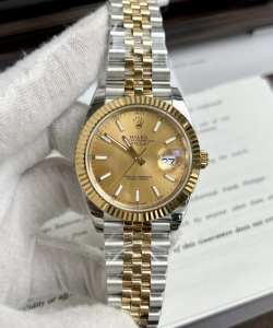 Rolex datejust yellow dial 36/41mm