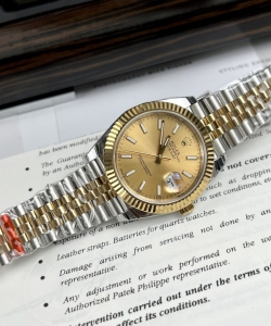 Rolex datejust yellow dial 36/41mm