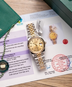 Rolex datejust gold wrapped jubilee strap 36mm