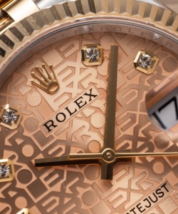 Rolex datejust gold wrapped fluted dial 36mm