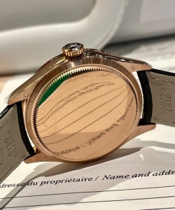 Rolex cellini time 50505 leather strap 39mm