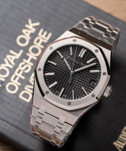 audemars piguet 15500st black dial zf 41mm