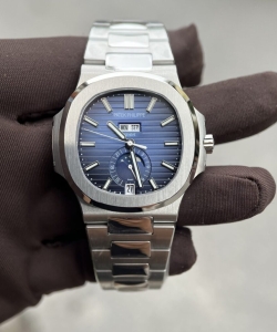 Patek Philippe 5726g steel strap blue dial 40.5mm