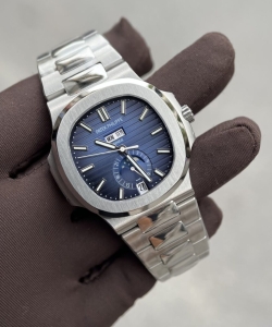 Patek Philippe 5726g steel strap blue dial 40.5mm