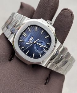 Patek Philippe 5726g steel strap blue dial 40.5mm