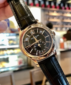 Patek Philippe complications 5205r black dial rose gold 40mm