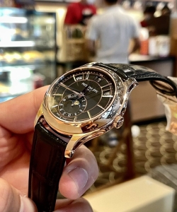 Patek Philippe complications 5205r black dial rose gold 40mm