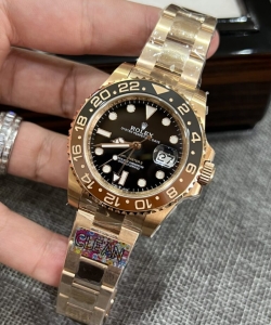 Rolex gmt-master ii 126715chnr root beer 40mm