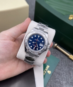 Rolex 1:1 watch yacht-master 116622 blue dial 40mm