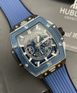 hublot spirit of big bang titanium blue 42mm