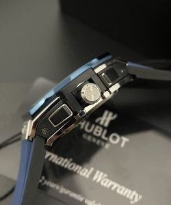 hublot spirit of big bang titanium blue 42mm