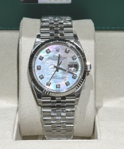 Rolex 1:1 watch datejust 126334 mother of pearl 41mm