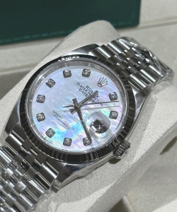 Rolex 1:1 watch datejust 126334 mother of pearl 41mm