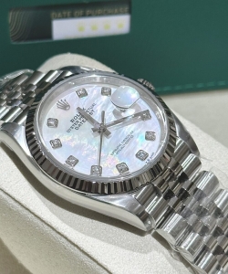 Rolex 1:1 watch datejust 126334 mother of pearl 41mm