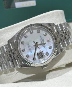 Rolex 1:1 watch datejust 126334 mother of pearl 41mm