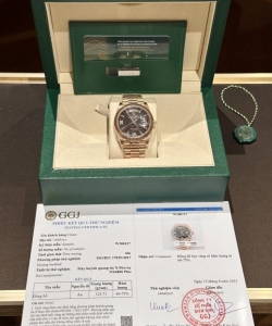 Rolex rep day-date rose gold wrapped lava dial 40mm