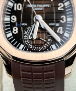 Patek Philippe 1:1 watch aquanaut 5164r chocolate dial 40.8mm