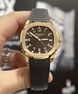 Patek Philippe aquanaut 5167 gold wrapped chocolate dial 3k 40mm